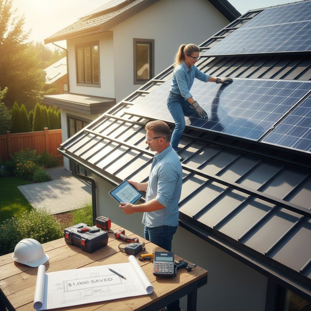 Save $15K Installing Solar Panels Yourself
