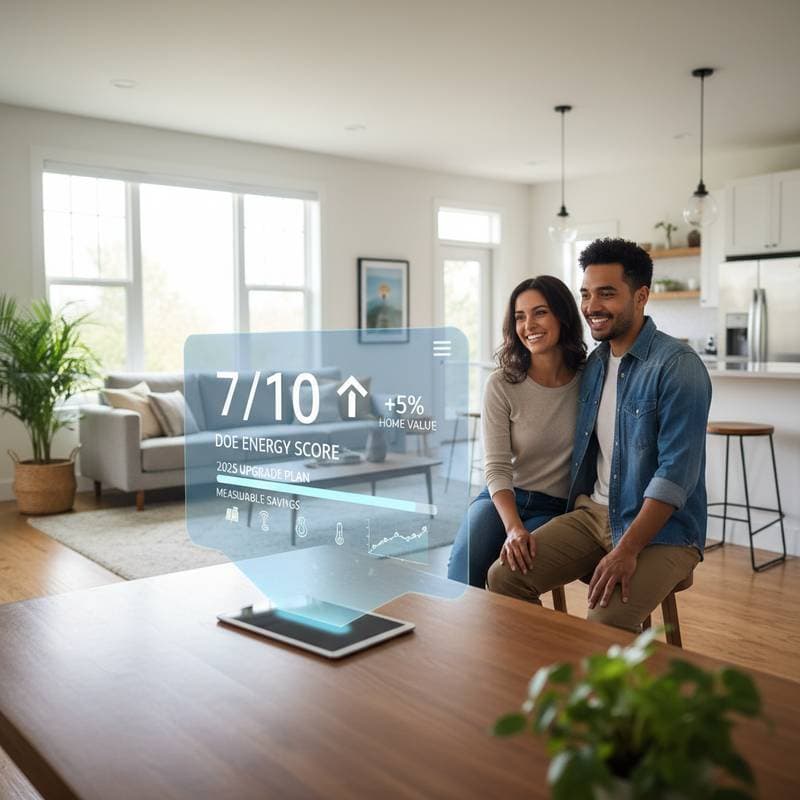 DOE Energy Score Can Boost Home Value 5% in 2025