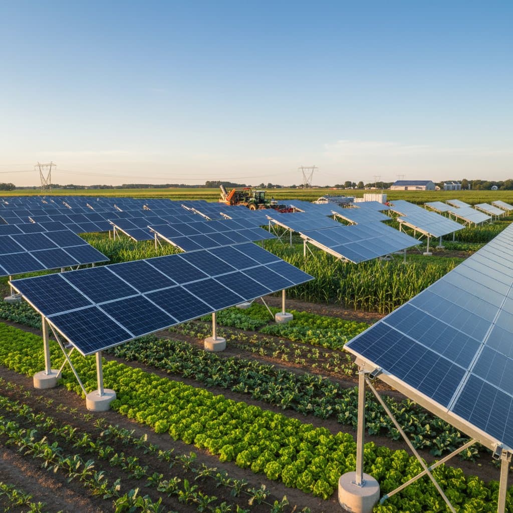 Dual-Use Solar Turns Farmland Into Energy Assets