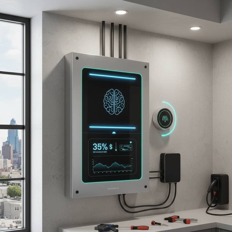 Smart AI Panels Cut Energy Bills 35% by 2026