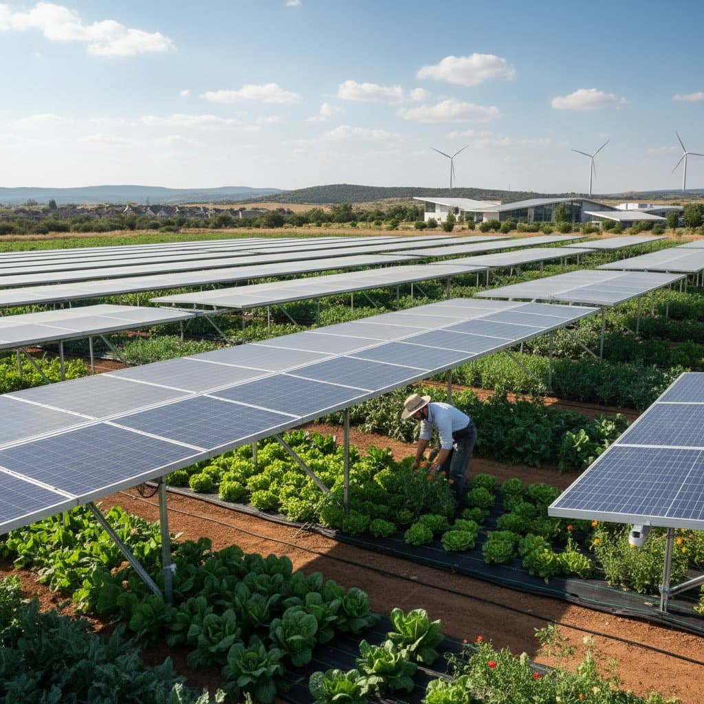 Agrivoltaics Lets Farmers Grow Crops Under Solar Panels