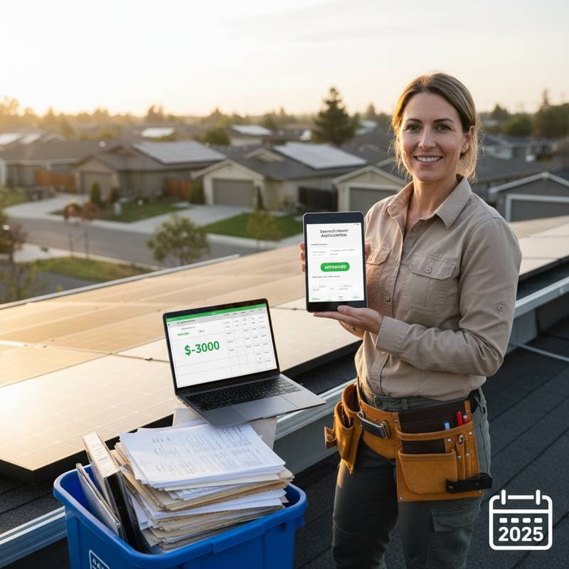 Image for New Solar Permit Rules Cut DIY Costs by $3K in 2025