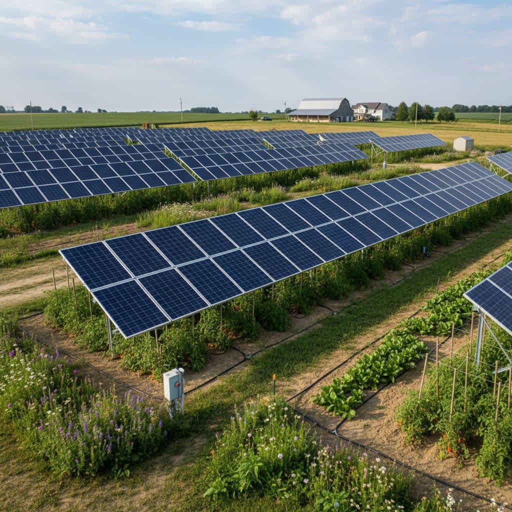 Featured image for Agrivoltaics Cuts Irrigation While Boosting Crop Yields