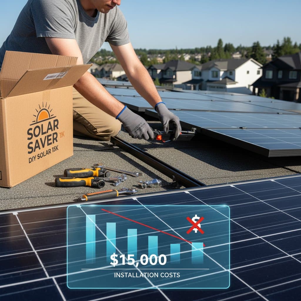 Featured image for DIY Solar Kits Cut Installation Costs by $15,000