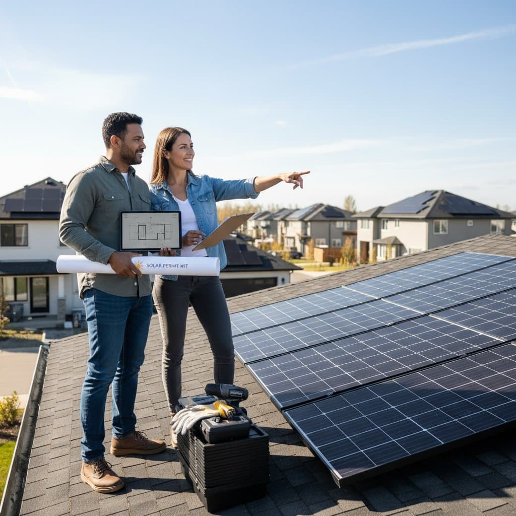 DIY Solar Permit Kits Cut Installation Costs 40%