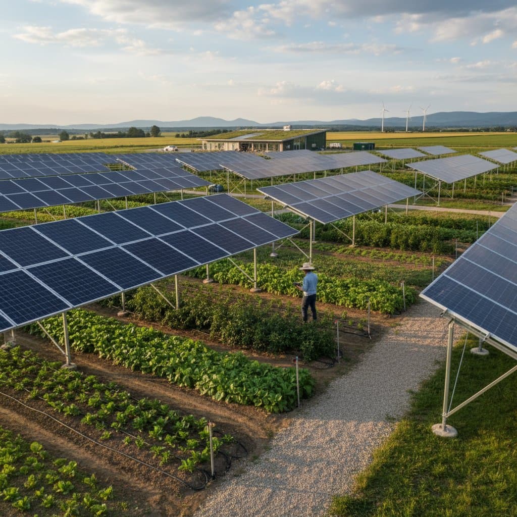 Featured image for Why Farmers Are Choosing Solar Panels Over Crop Loss
