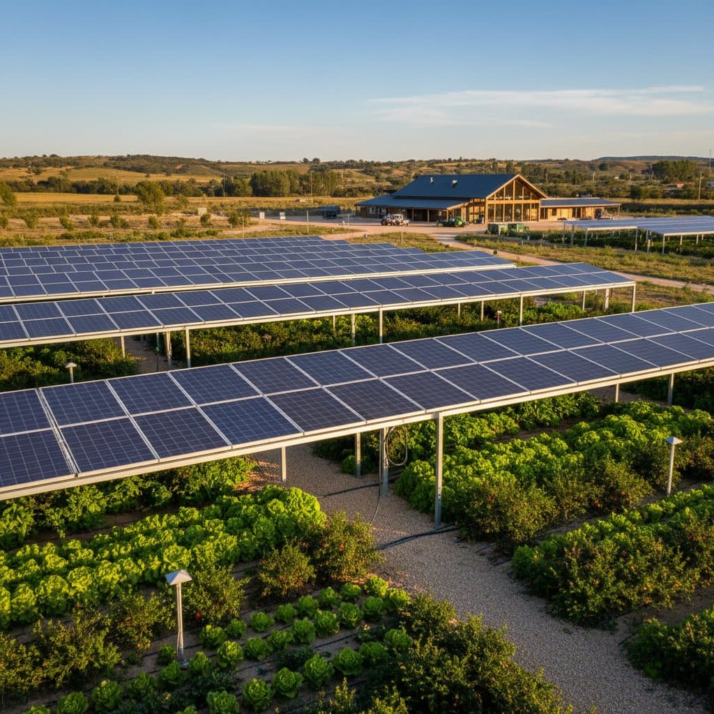 Agrivoltaics: Grow Crops and Power on Same Land