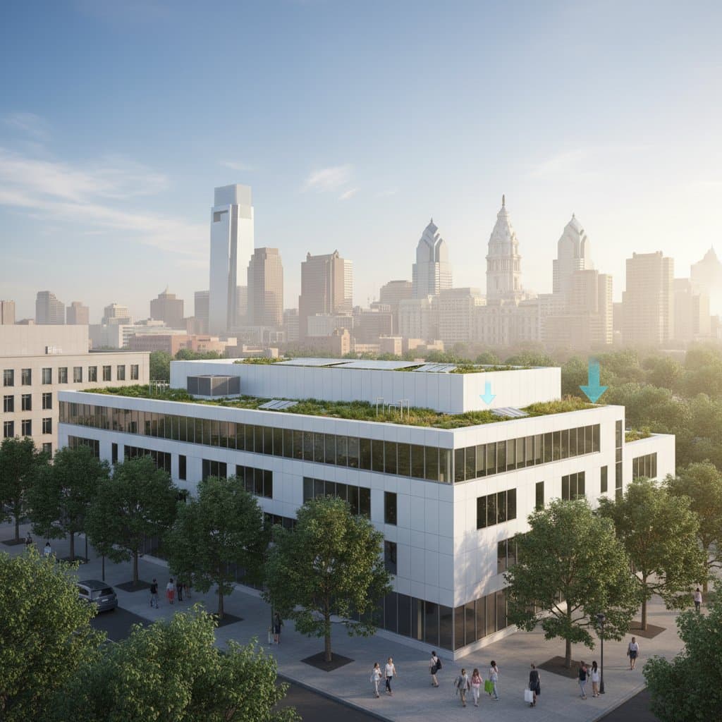 Cool Roofs Cut Philadelphia AC Bills by 40%