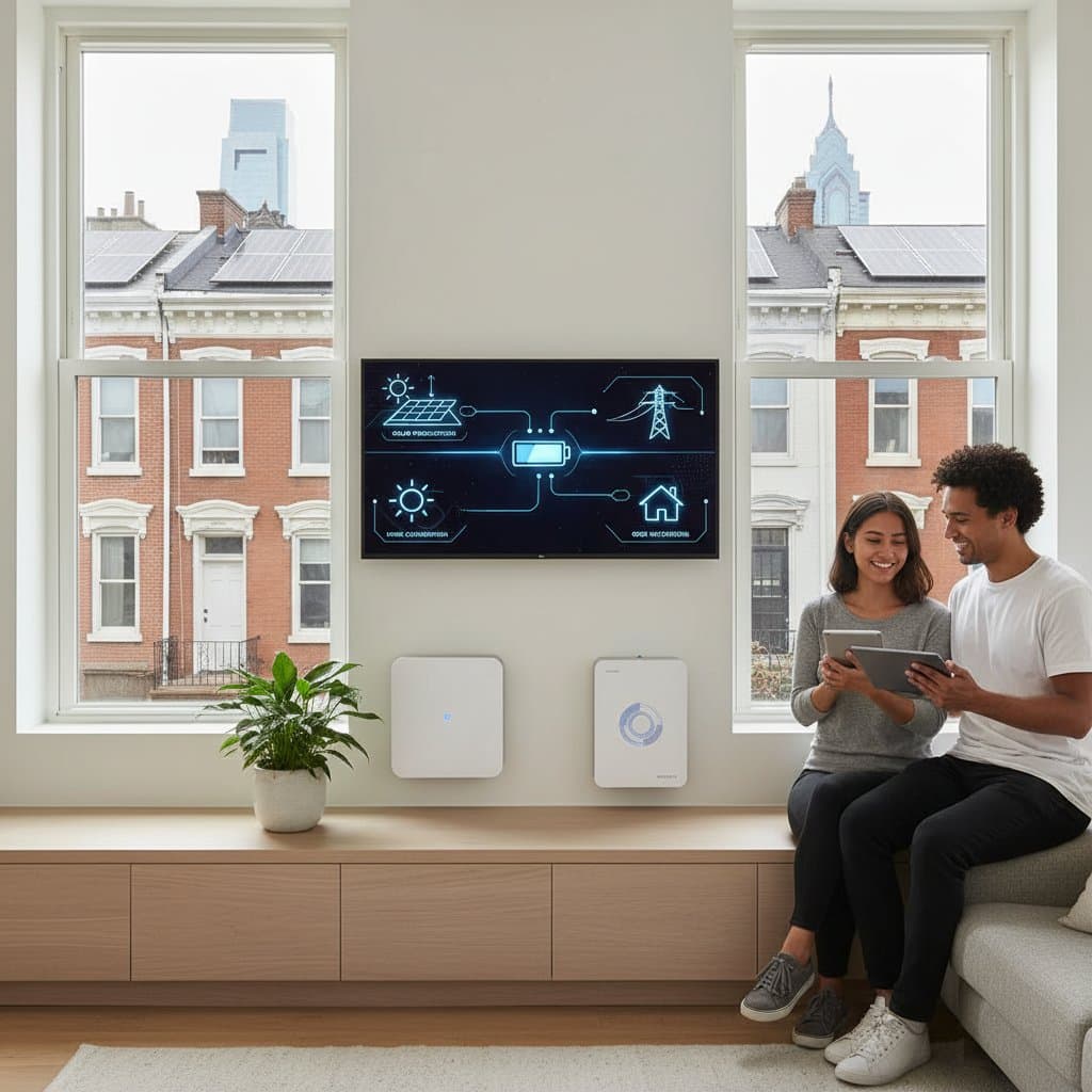 Hybrid Solar Systems Give Philly Homes Grid Backup