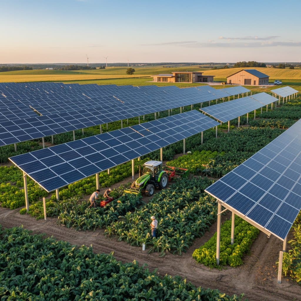 Agrivoltaics Let Farms Double Income Without More Land
