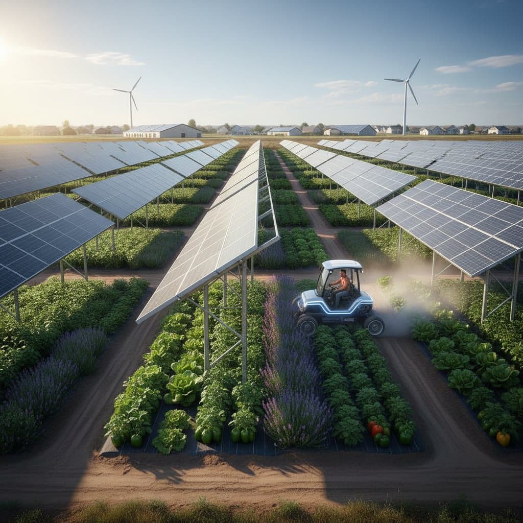 Agrivoltaics: How Solar Panels Boost Crop Yields