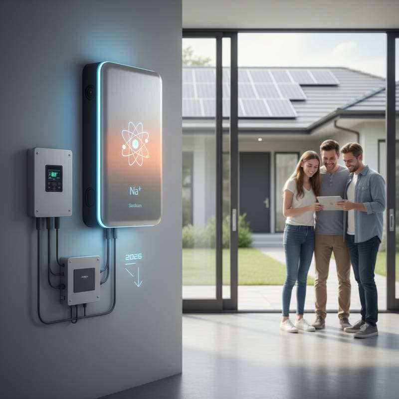 Sodium-Ion Batteries Drop Below Lithium by 2026