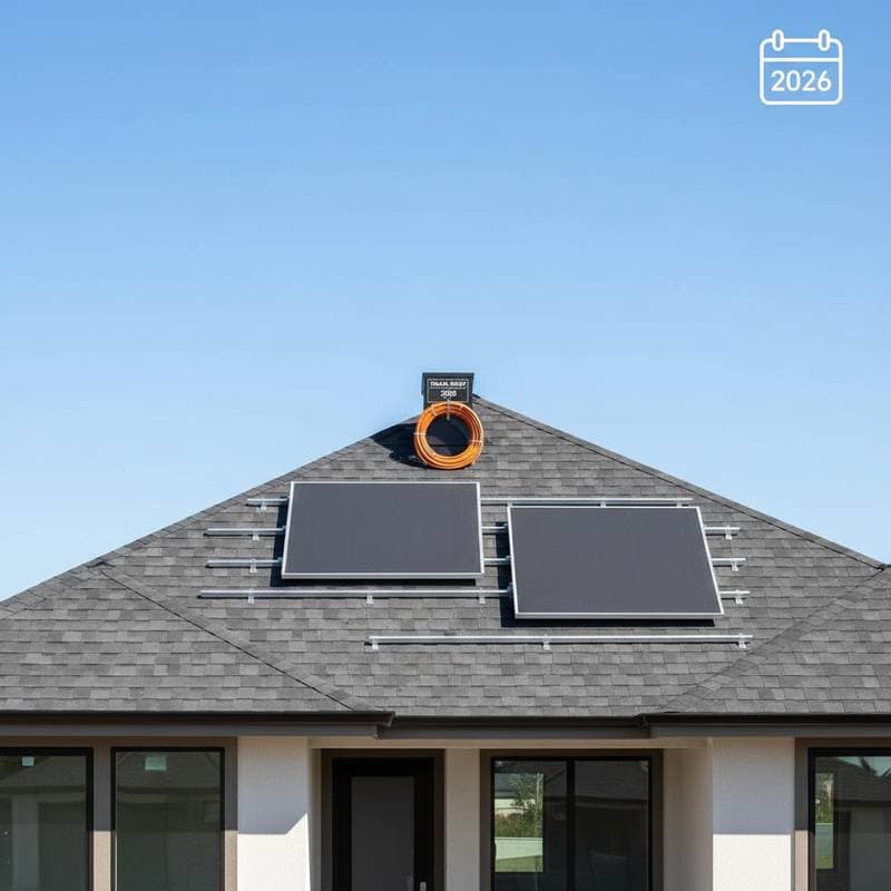 Image for 2026 Solar-Ready Roof Codes Drop Panel Install Costs