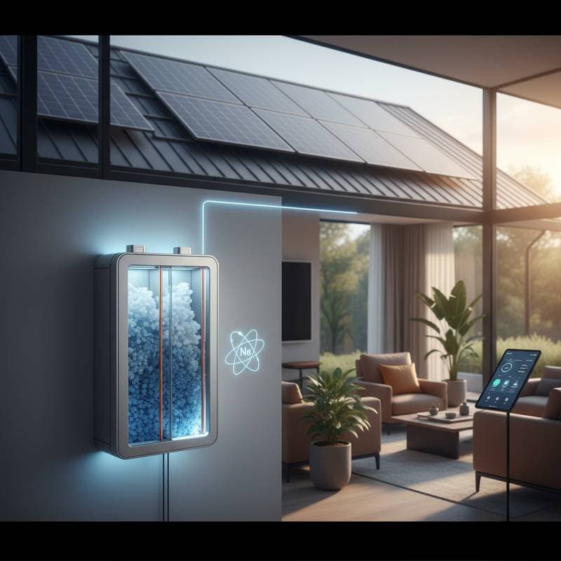 Sodium Batteries Cut Solar Storage Costs Safely