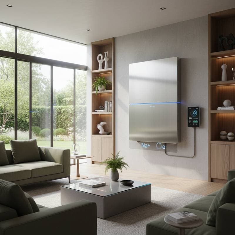 Sodium-Ion Batteries Could Cut Home Storage Costs in Half