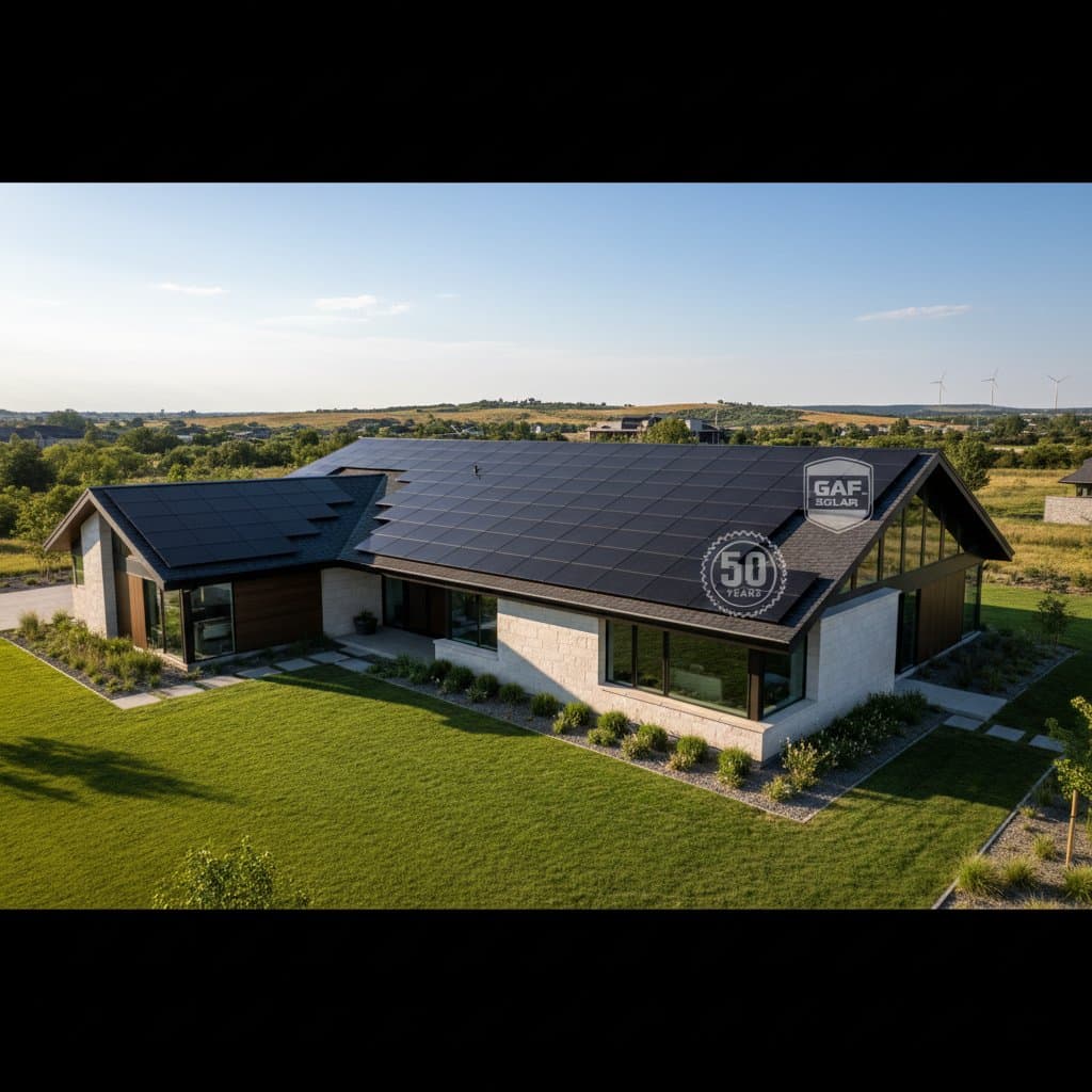 Solar Roofs Now Guarantee 50 Years of Power and Protection