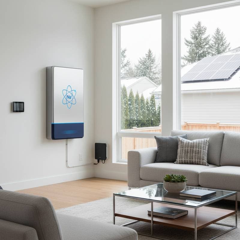 Sodium-Ion Batteries Cut Home Storage Costs