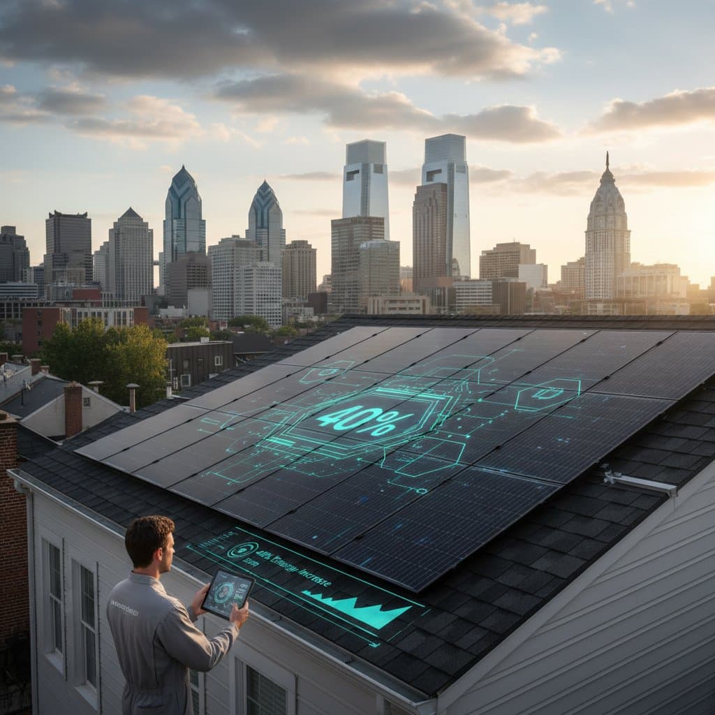 AI Solar Panels Boost Output 40% by 2026