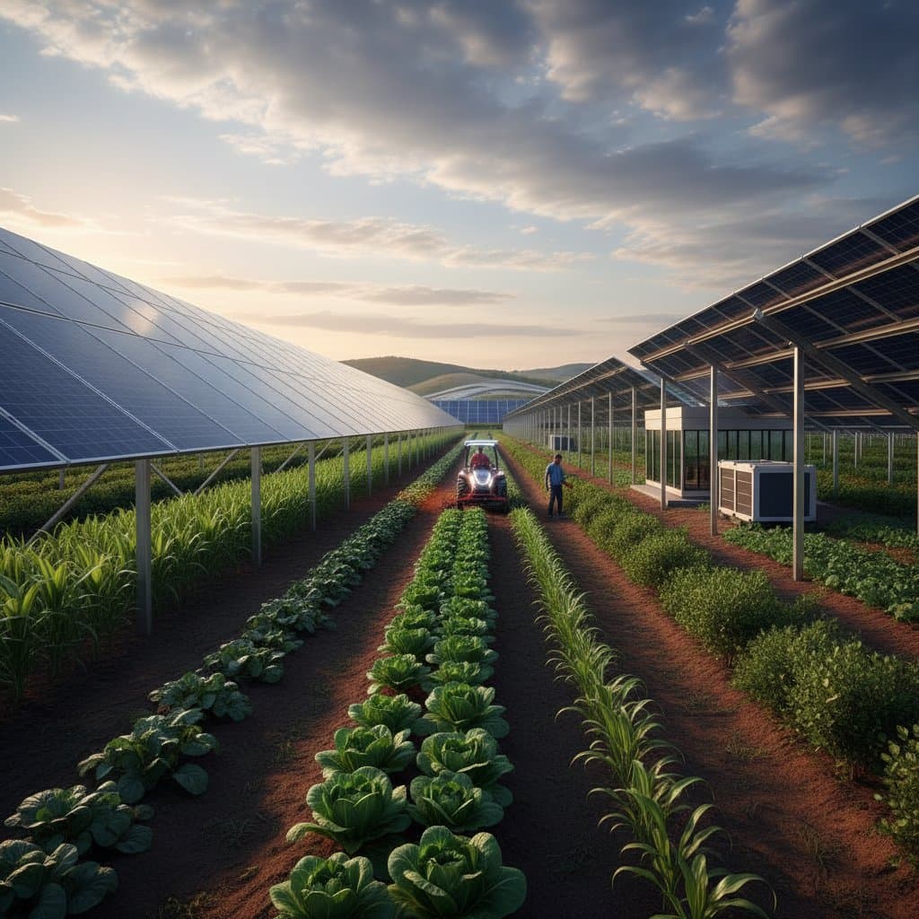 Agrivoltaics: Growing Crops Under Solar Panels