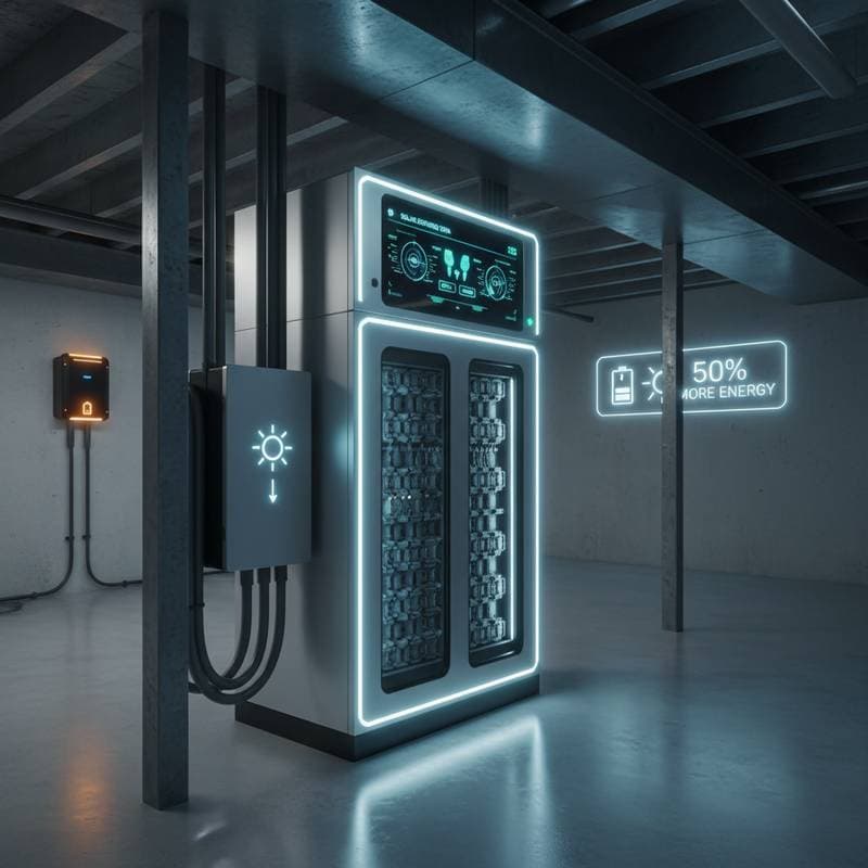 Solid-State Batteries Pack 50% More Solar Energy