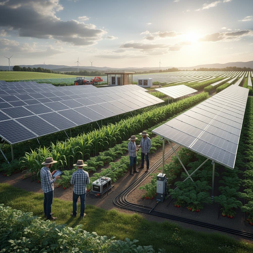 Solar Panels Increase Farm Yields 30% While Cutting Water Use