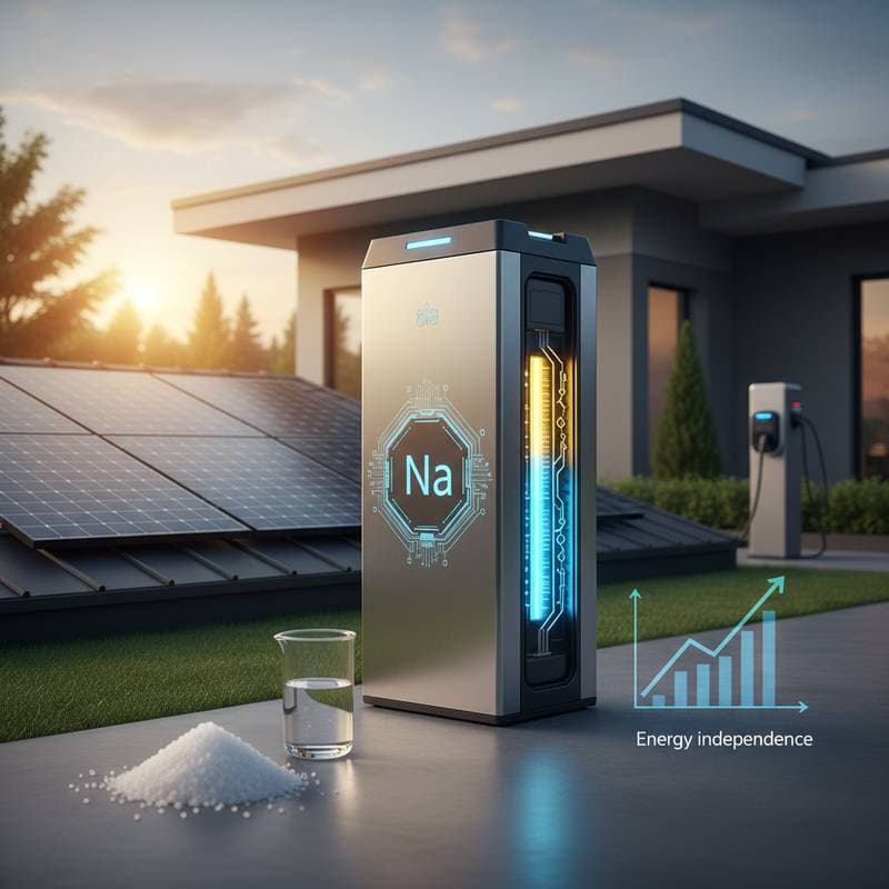 Image for Sodium Batteries Make Solar Storage Affordable