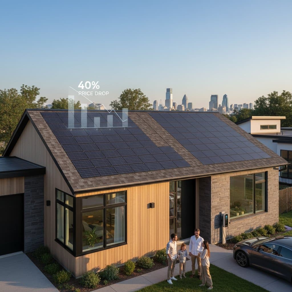 Solar Shingles Drop 40% as GAF and CertainTeed Cut Prices