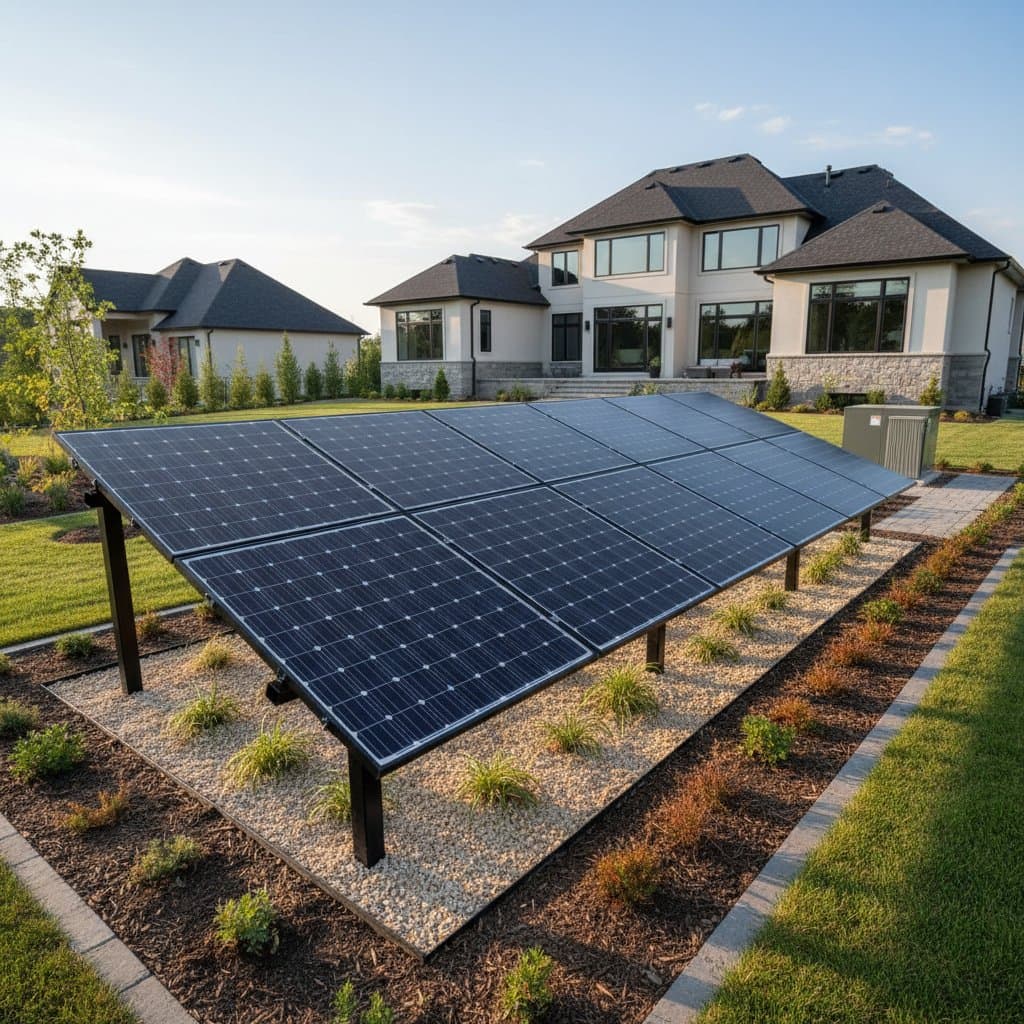Why Ground-Mount Solar Beats Rooftop for Long-Term ROI