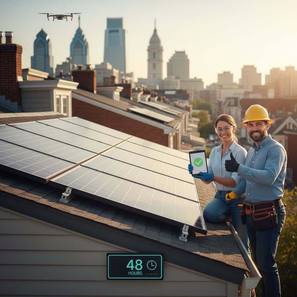 Philadelphia Cuts Solar Permits to 48-Hour Approval