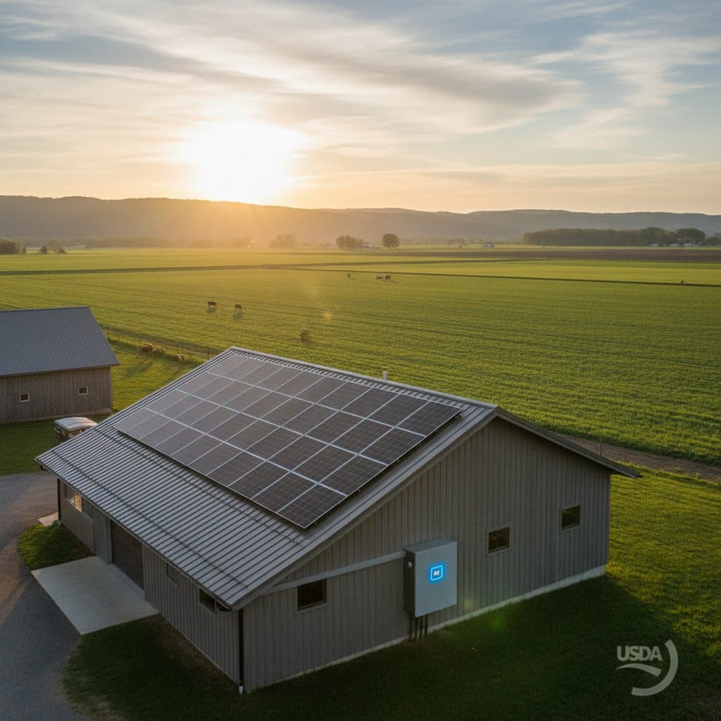 USDA Offers $15K Grants for Rural Solar Battery Systems