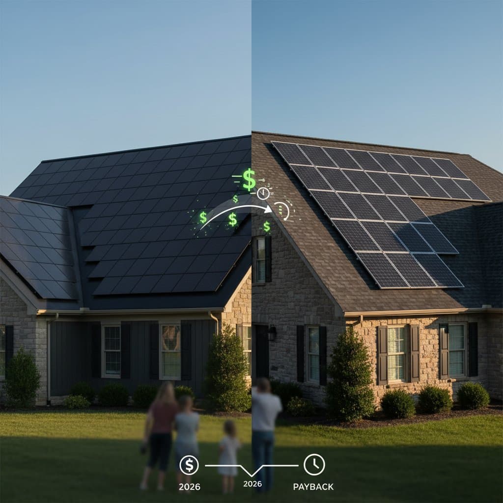 Featured image for Solar Tiles vs Asphalt: Which Roof Pays You Back Faster