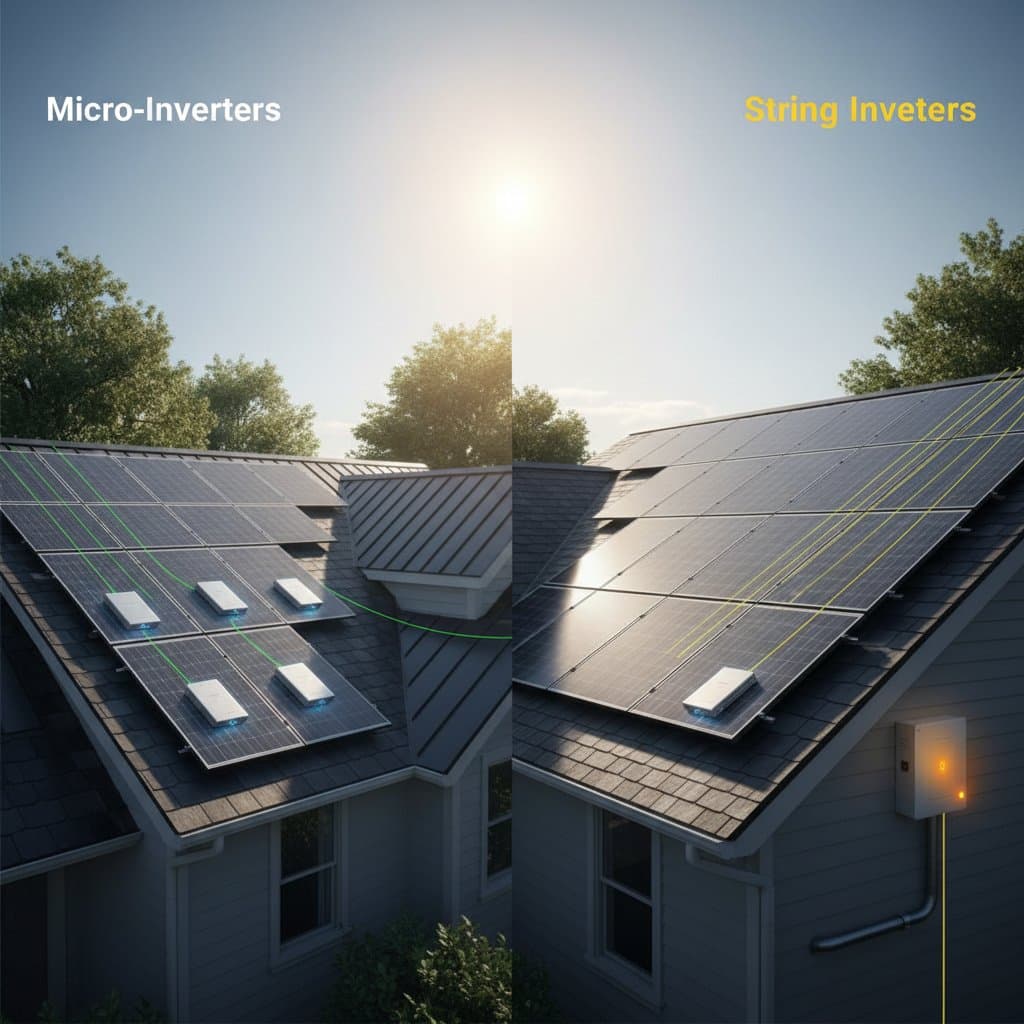 String vs Micro-Inverters: 2026 ROI Comparison