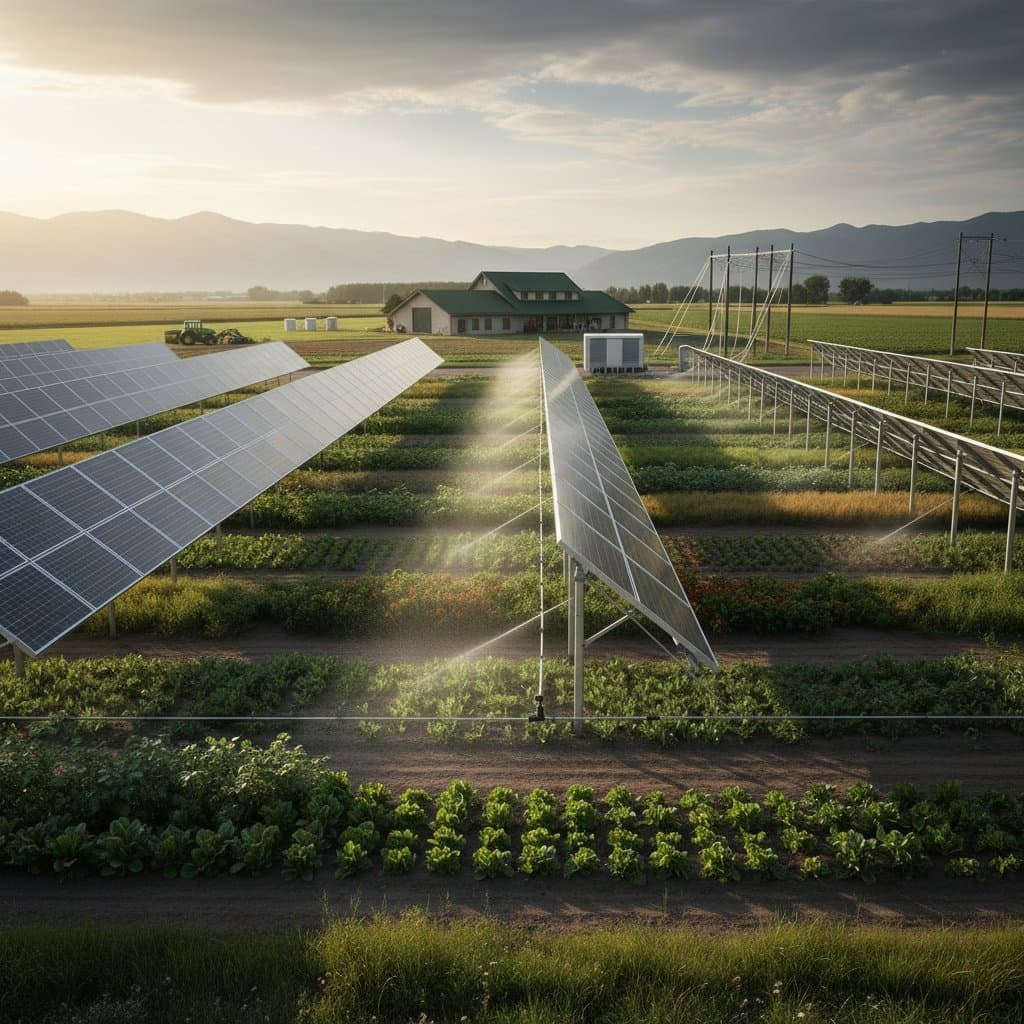 Agrivoltaics: Growing Food and Power on the Same Land