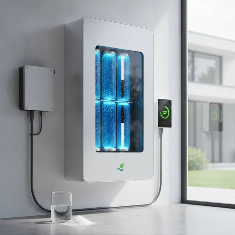 Featured image for Saltwater Batteries Eliminate Fire Risk in Solar Storage