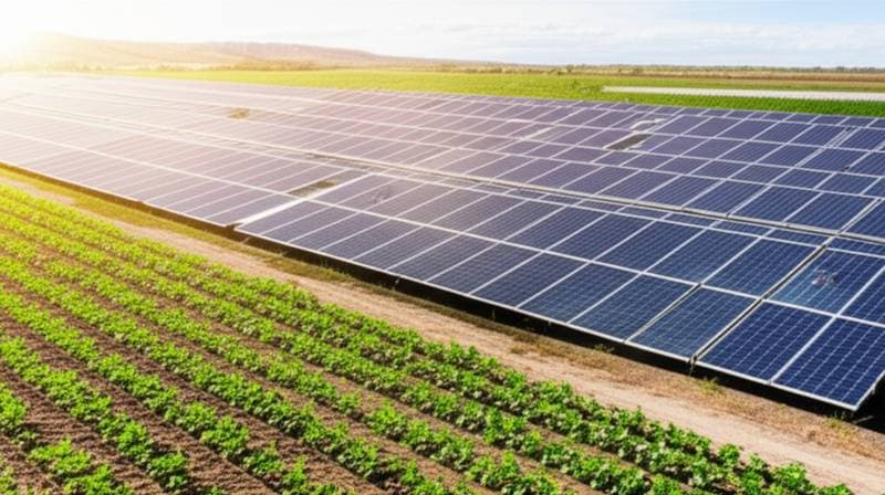 Agrivoltaics: Growing Crops and Power on Same Land