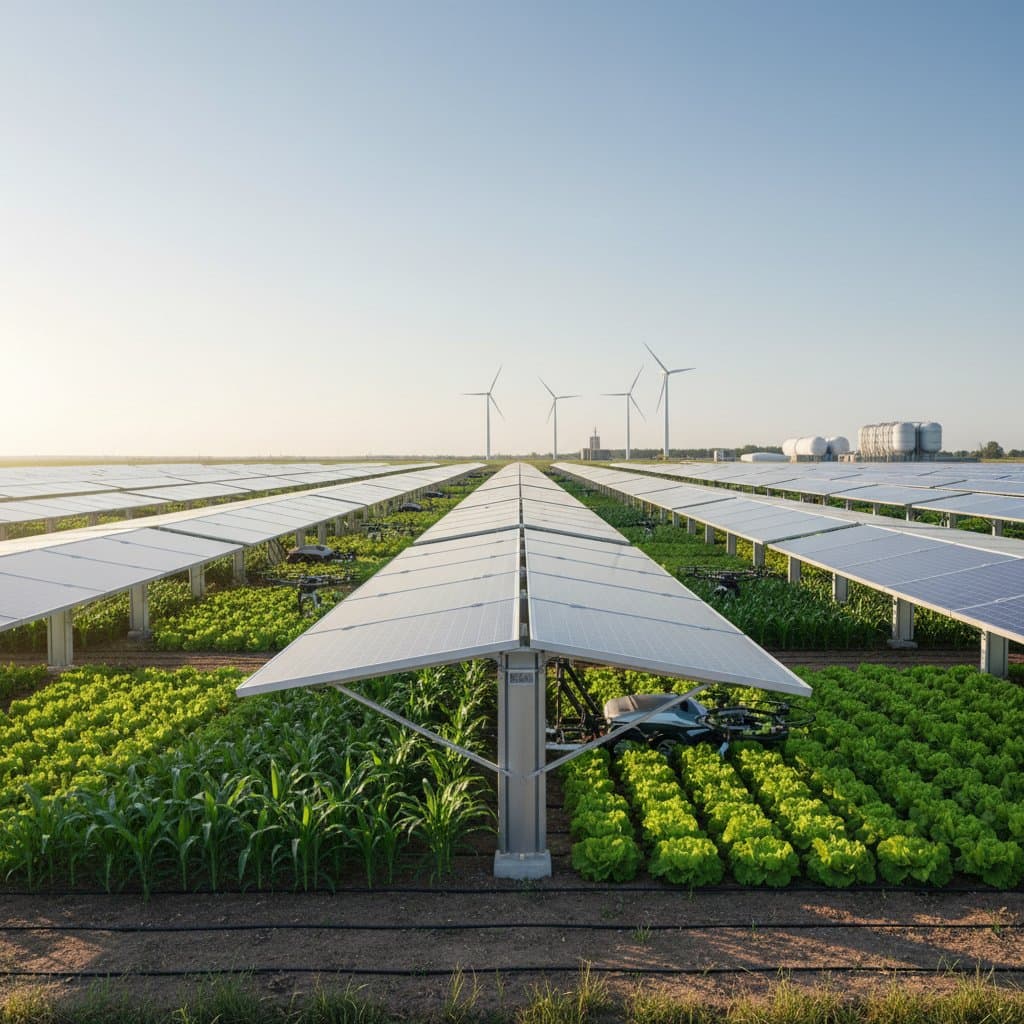 Featured image for Why Agrivoltaics Lets Farms Grow Food and Energy Together