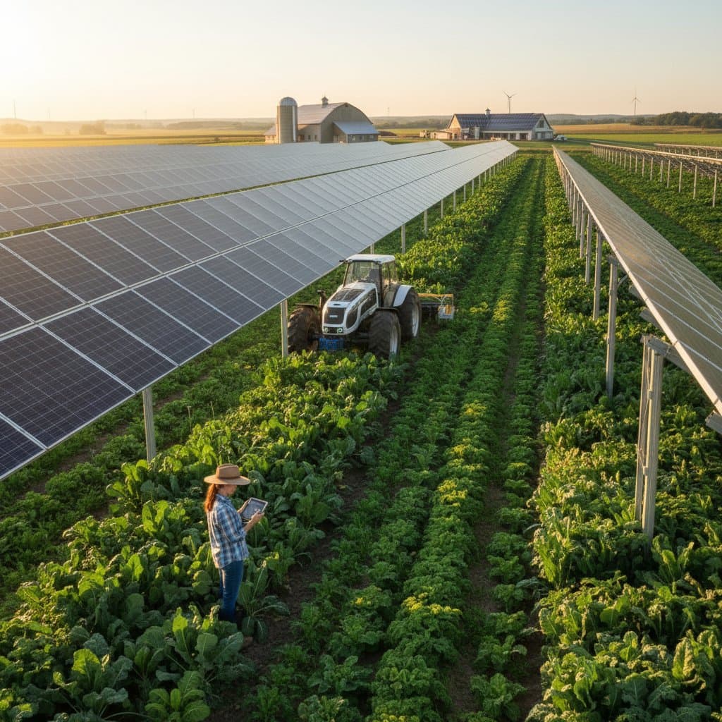 Featured image for Farms Double Income with Solar Crops by 2025