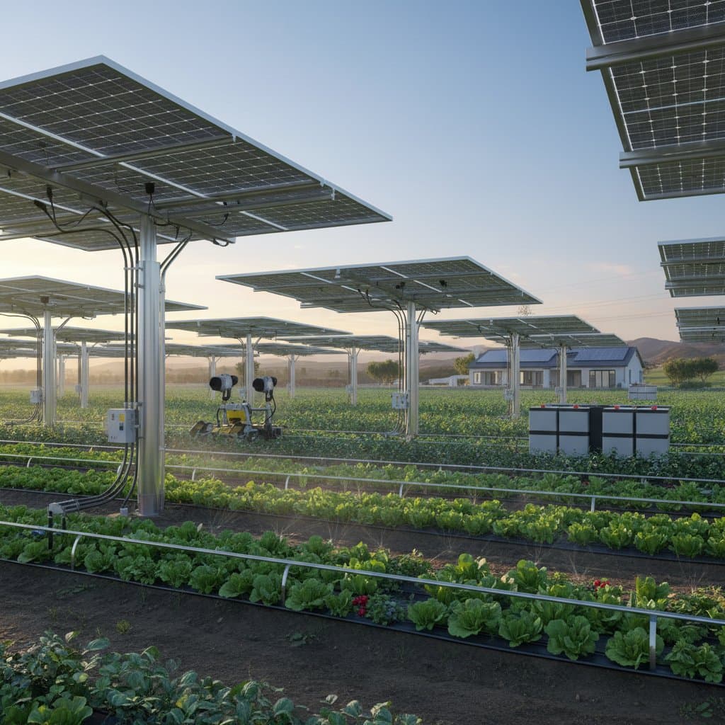 Featured image for Agrivoltaics: How Farms Grow Crops and Power Together