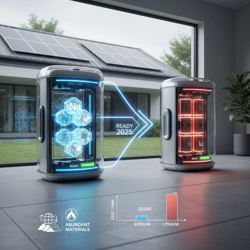 Featured image for Sodium-Ion Batteries Challenge Lithium's Market Grip