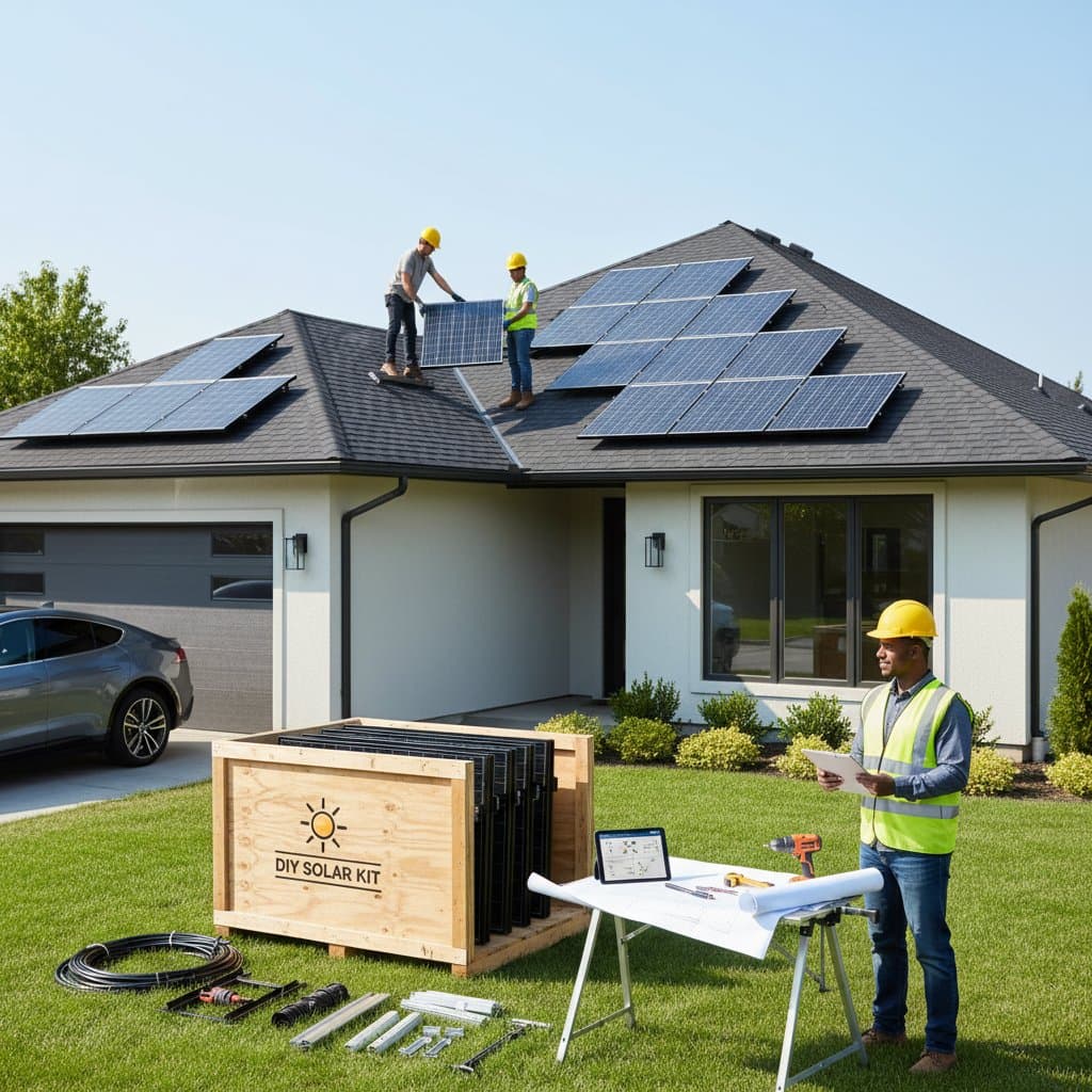 Skip Solar Markups with DIY Permit-Ready Kits