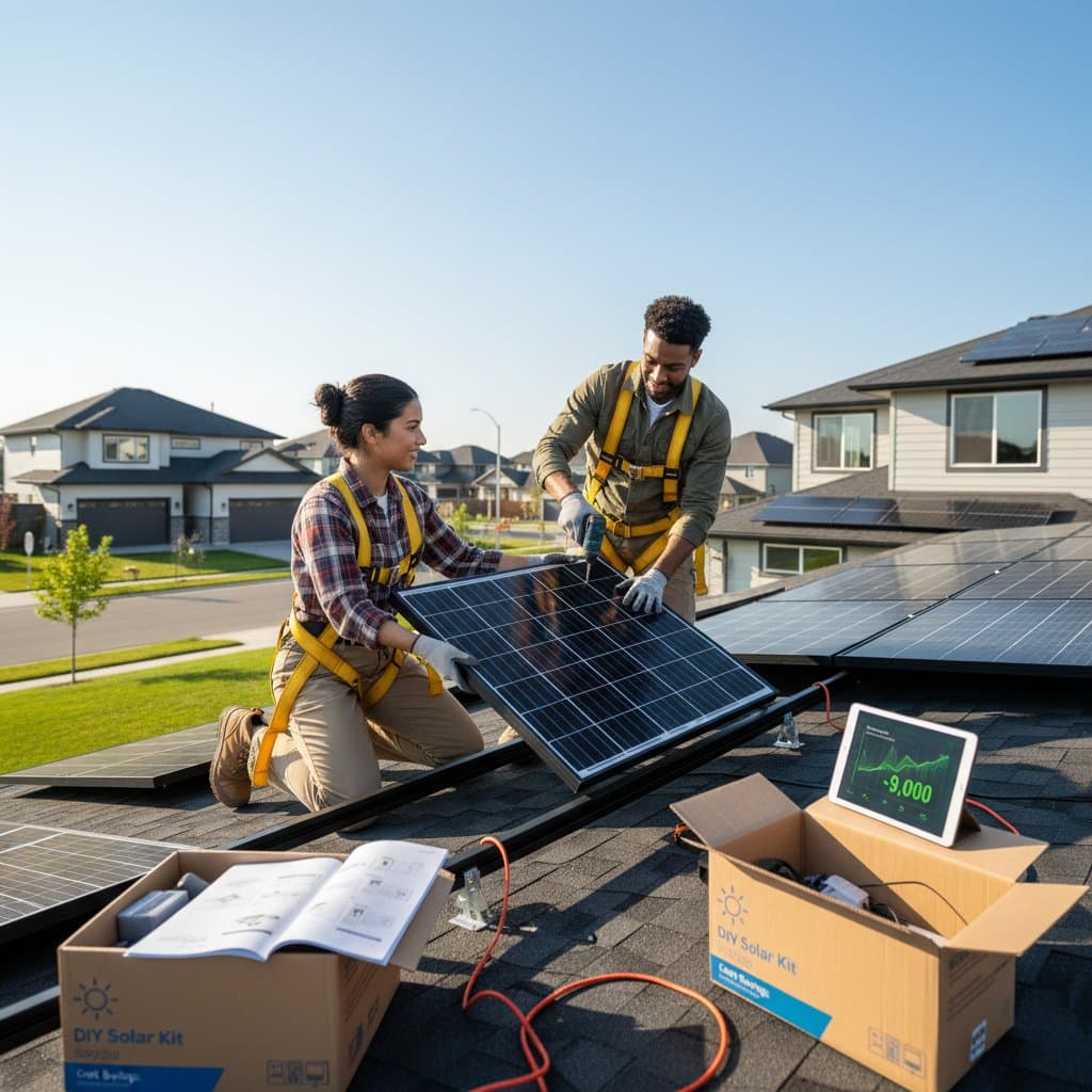 Featured image for DIY Solar Kits Cut Installation Costs by $9,000