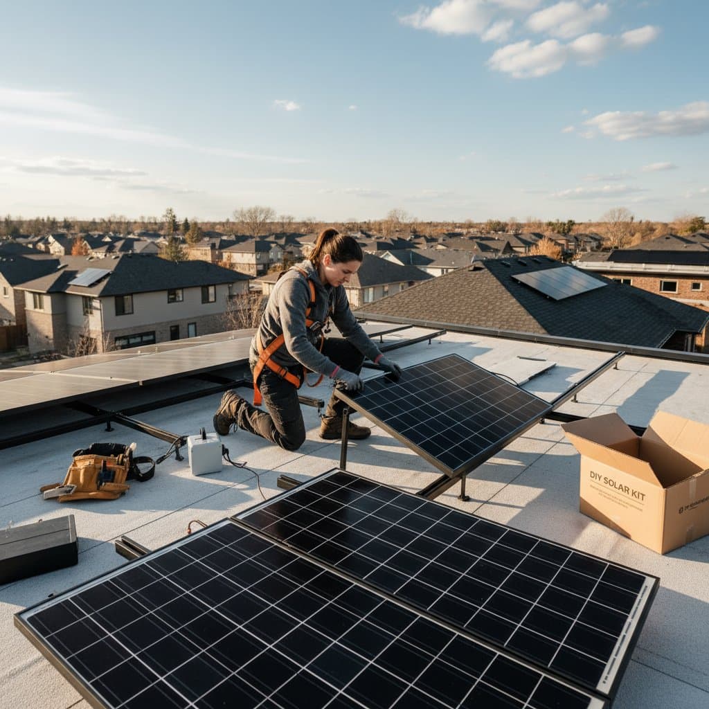 Build an $8K DIY Solar System You Can Install Alone