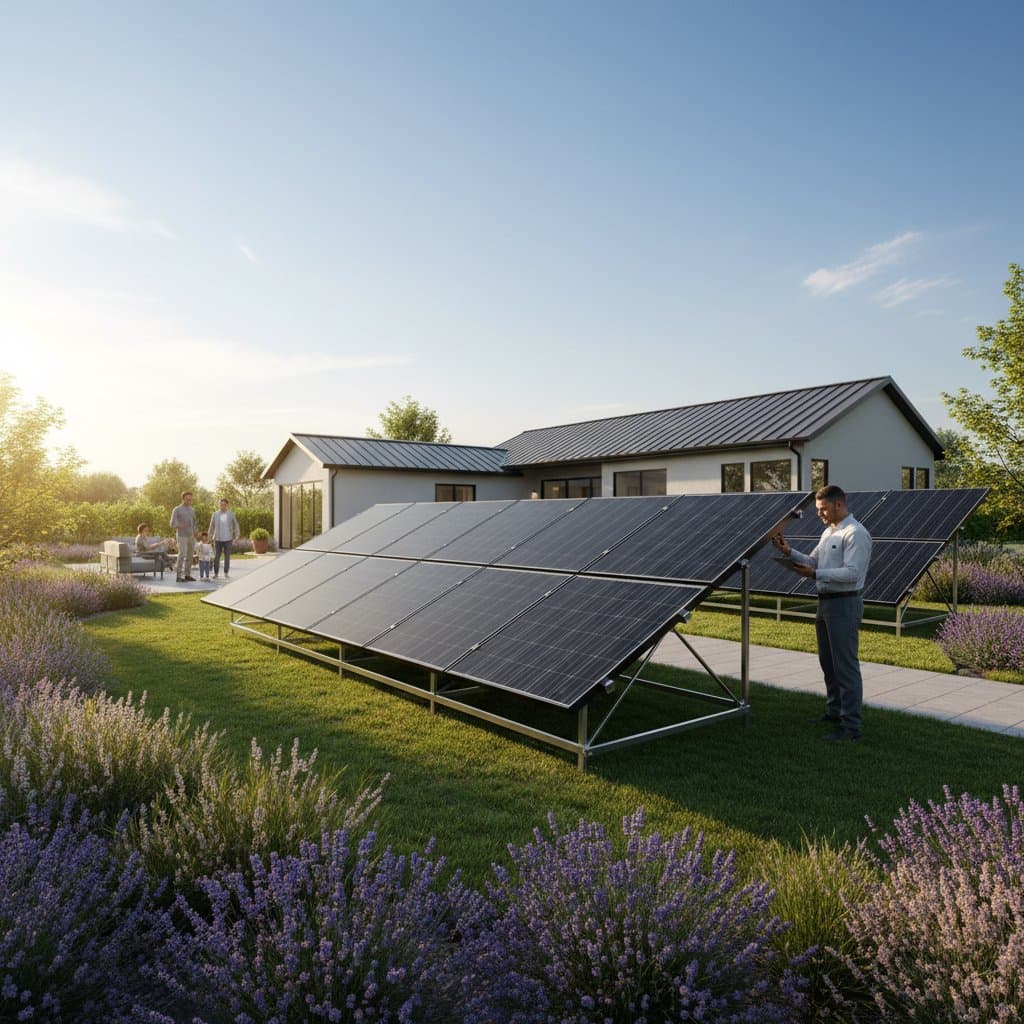 Why Ground-Mount Solar Beats Rooftop Systems in 2025