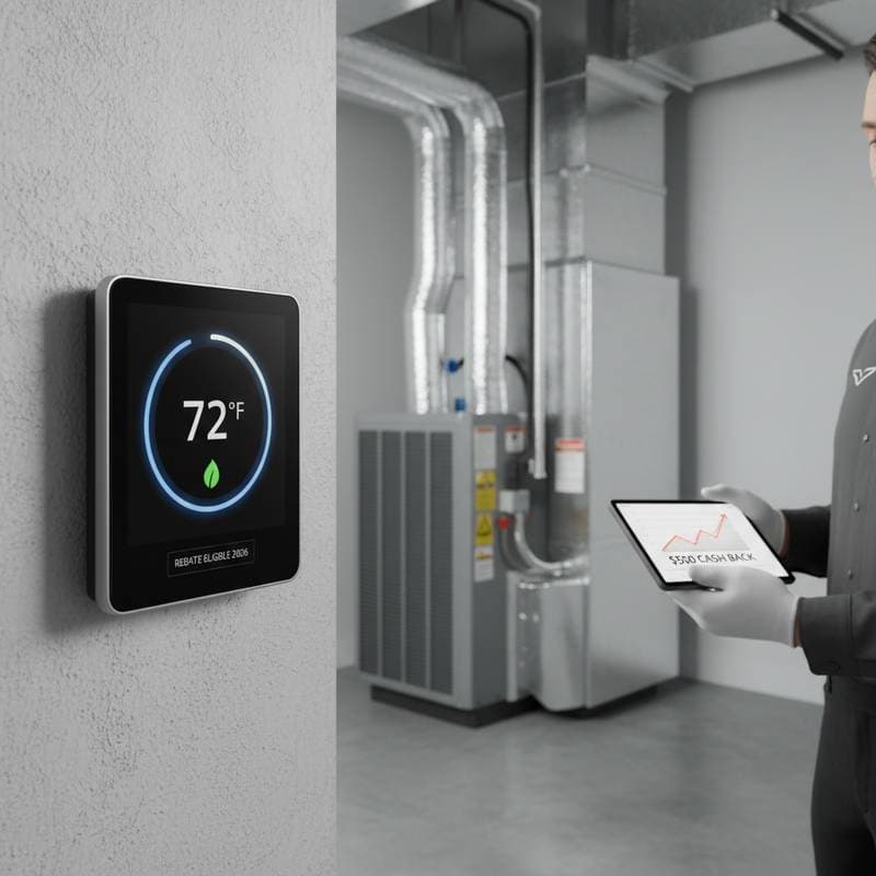 Smart Thermostats Cut HVAC Waste and Earn $500 Back
