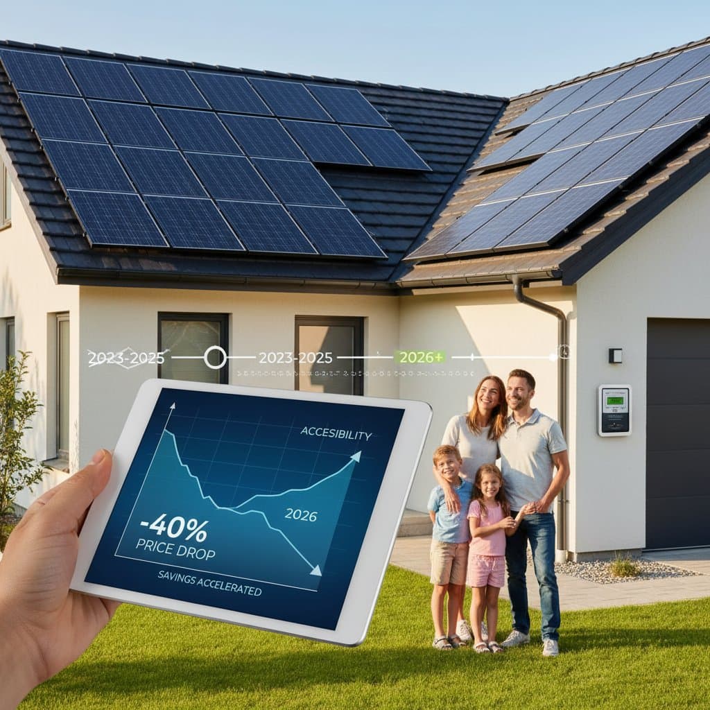 Solar Panels Drop 40% as 2026 Tariff Ends