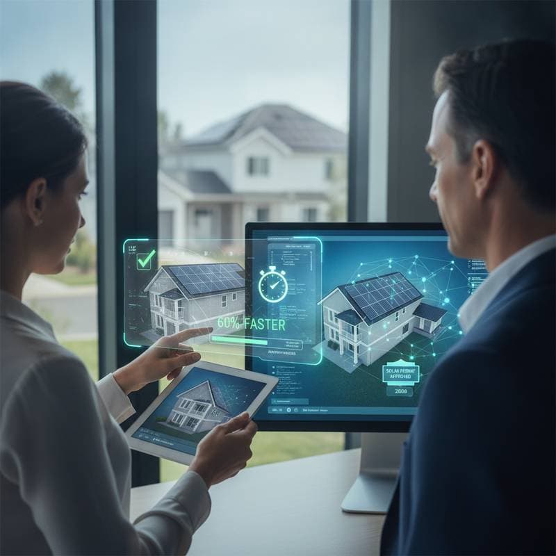 AI Cuts Solar Permit Waits by 60% in 2026