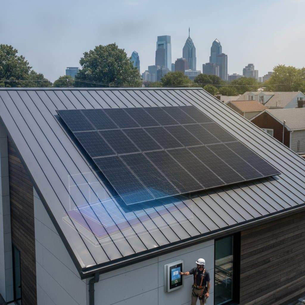 Featured image for Metal Roofs Cut Cooling Bills 40% with Solar Power