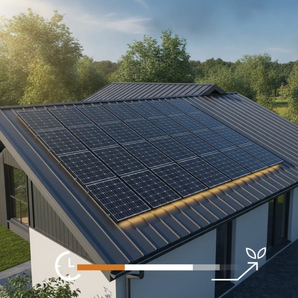 Featured image for Metal Roofs Last Twice as Long for Solar Panels