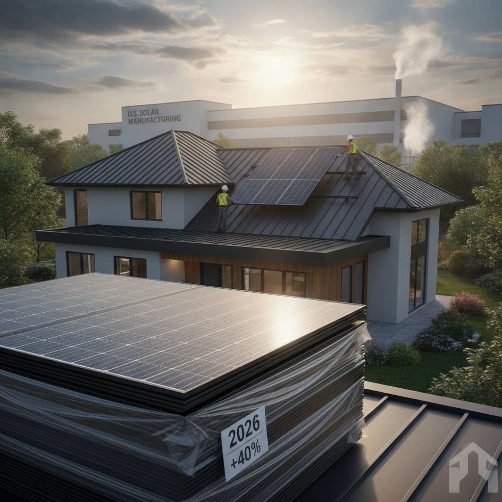 Featured image for 2026 Solar Tariffs Will Raise Panel Costs 40 Percent