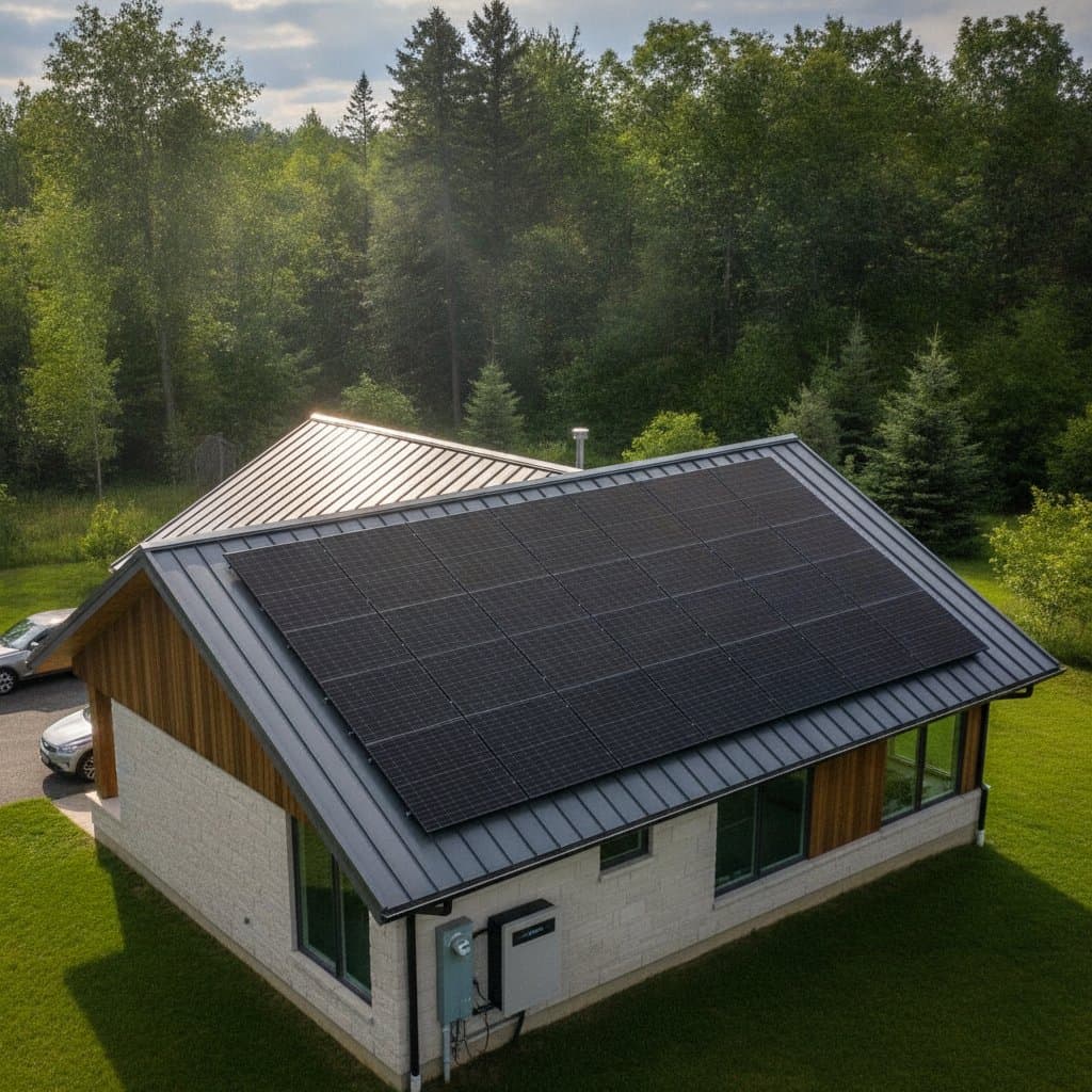 Metal Roofs and Solar Panels Share a 50-Year Lifespan